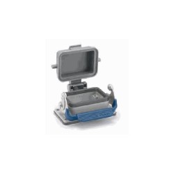 Embase encastrée 6B, Aluminium moulé sous pression, IP65, Sortie basse